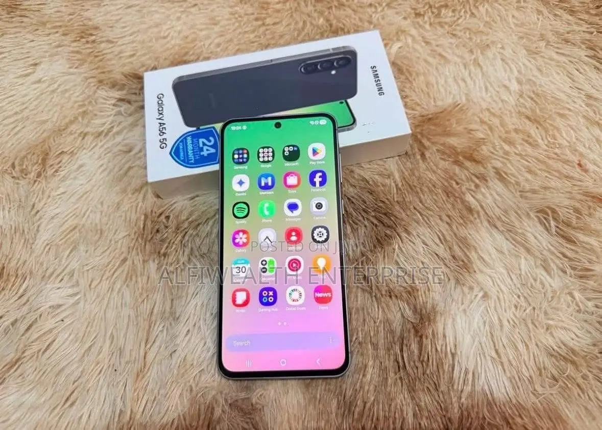 New Samsung Galaxy A56 256 GB Black