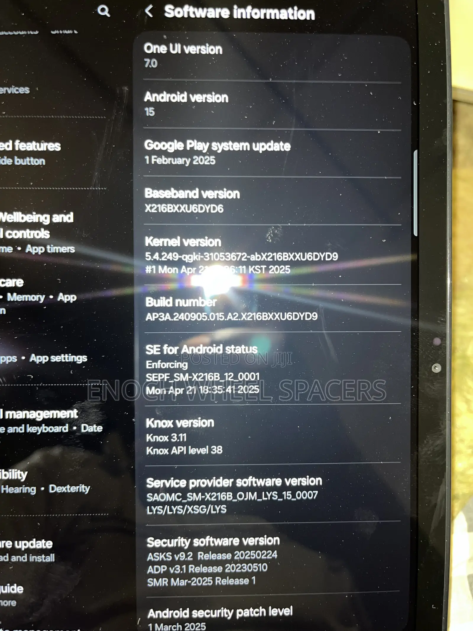 New Samsung Galaxy Tab A9+ 64 GB Black