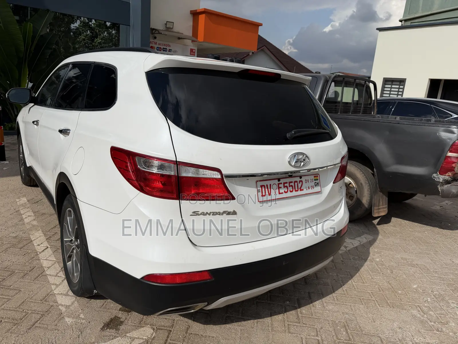 Hyundai Santa Fe 2017 White