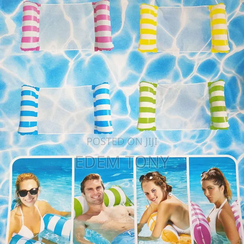 Inflatable Pool Hammock, 2-in-1