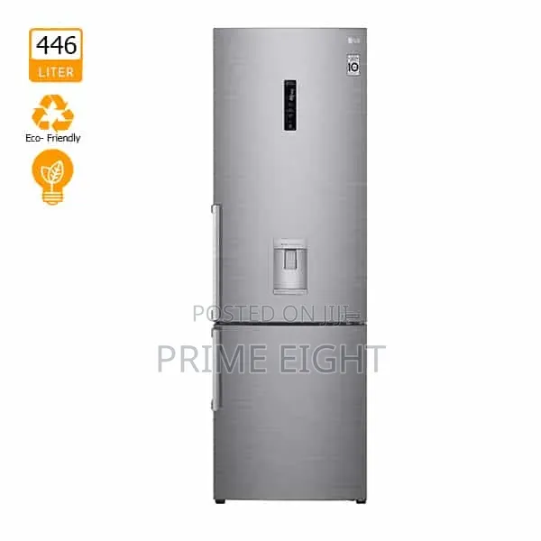 LG 446 Liters Bottom-Freezer Fridge With Water Dispenser (GC-F689BLCM)