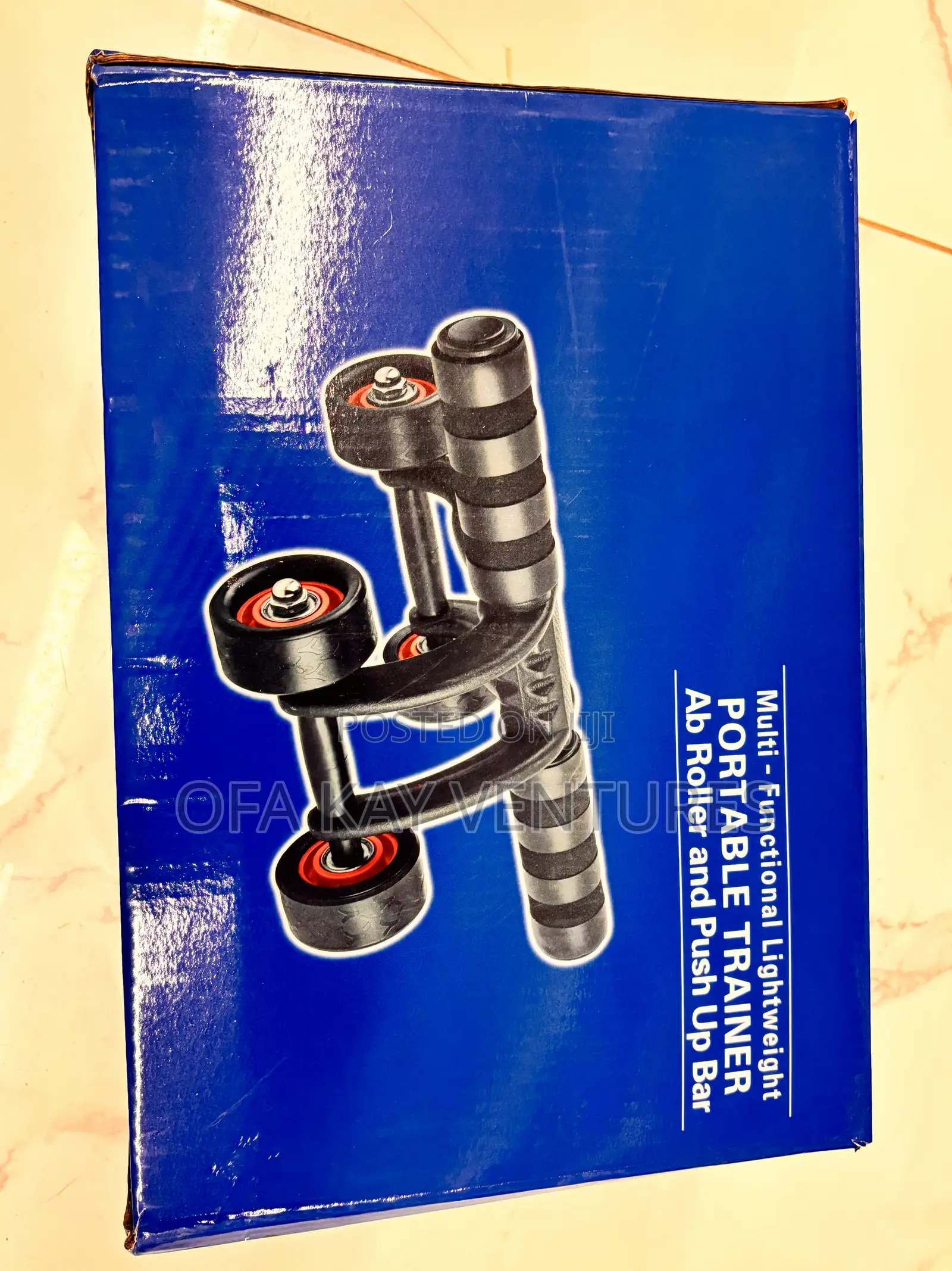 Ab Roller and Push Up Bar