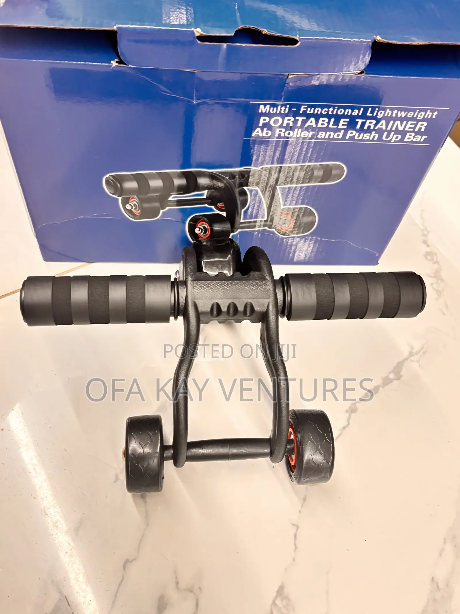 Ab Roller and Push Up Bar