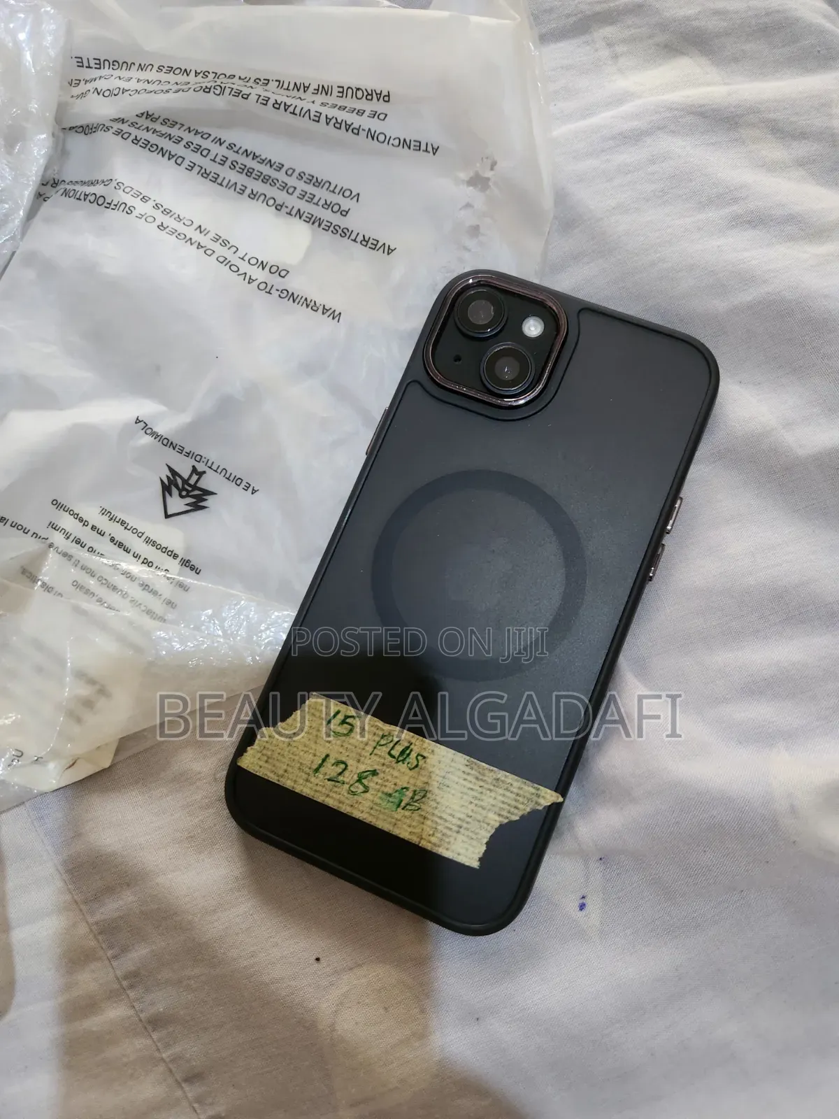 Apple iPhone 15 Plus 128 GB Black