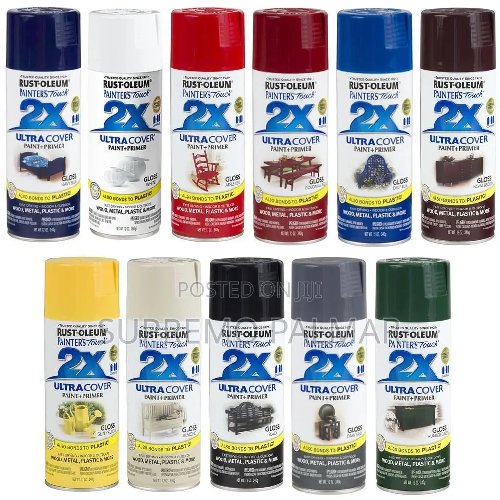 Rust-Oleum Painter's Touch 2X Ultra Cover – Gloss Brilliant Blue, 12oz