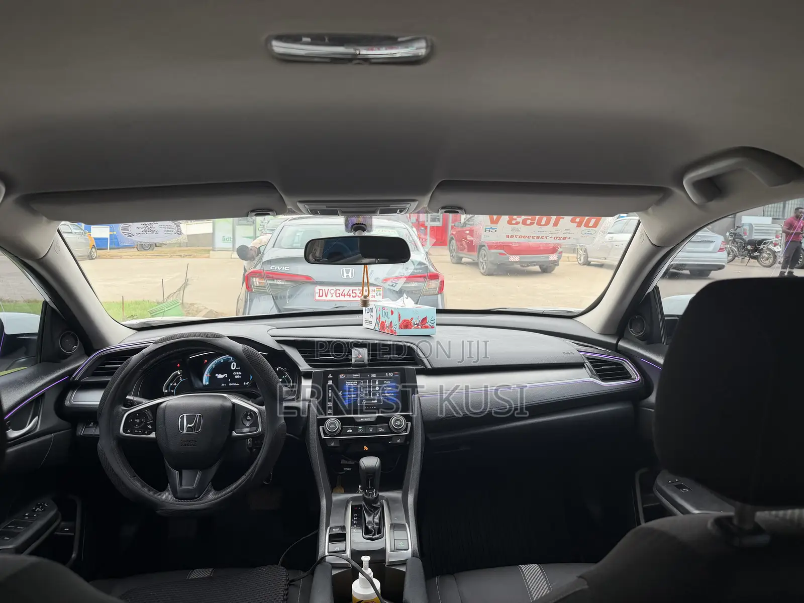 Honda Civic LX 4dr Sedan (2.0L 4cyl) 2016 White