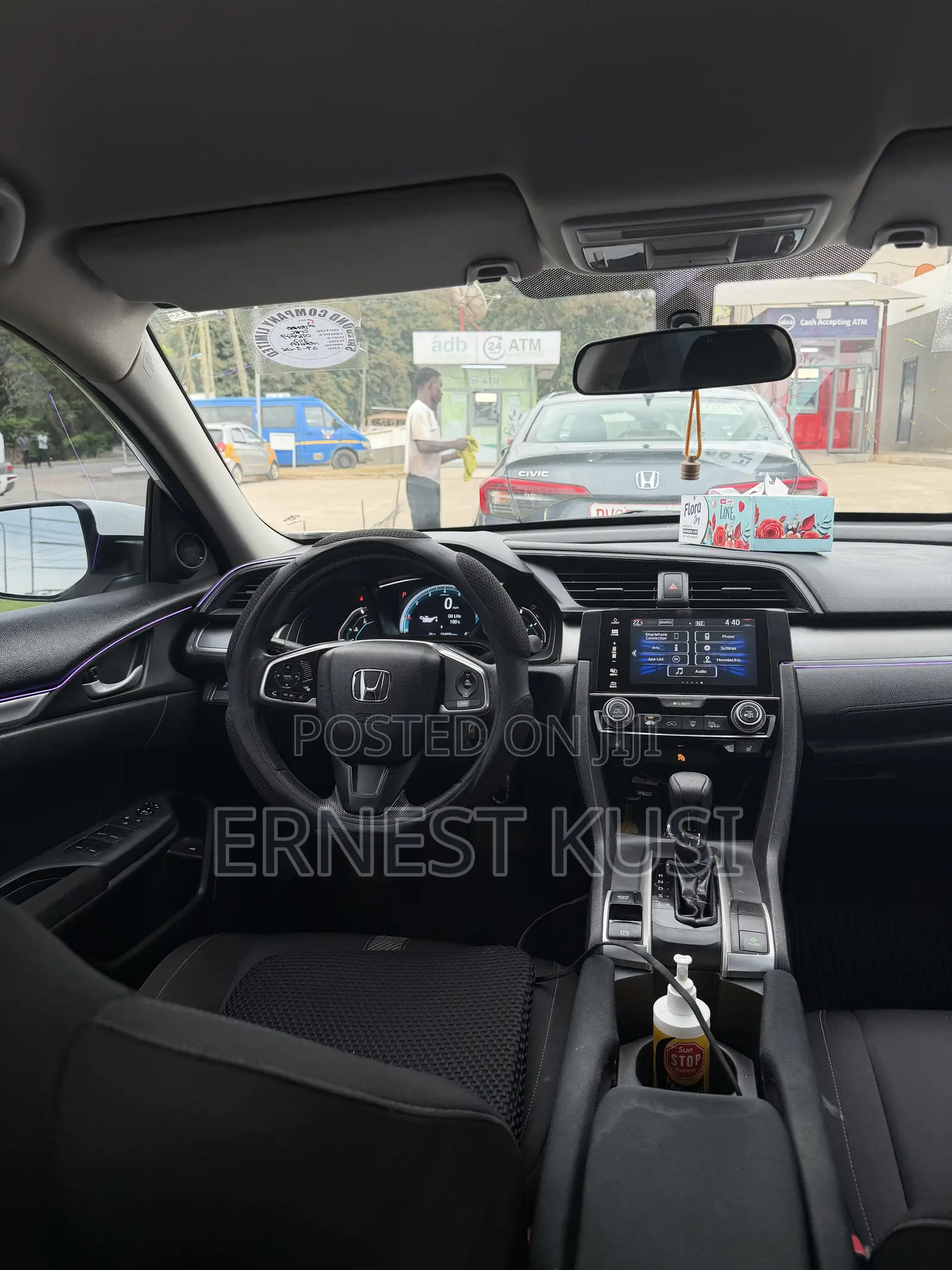 Honda Civic LX 4dr Sedan (2.0L 4cyl) 2016 White