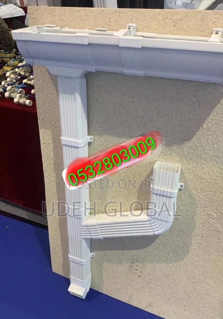 Wood Work and Euro Tile's Roofing Sheets and Rain Gutters Installation