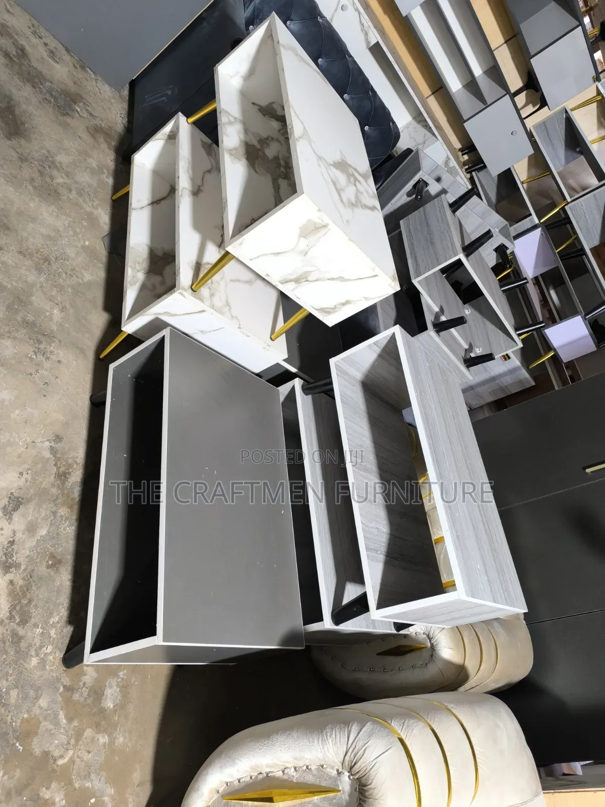 Foreign Laminated Wood Center Table