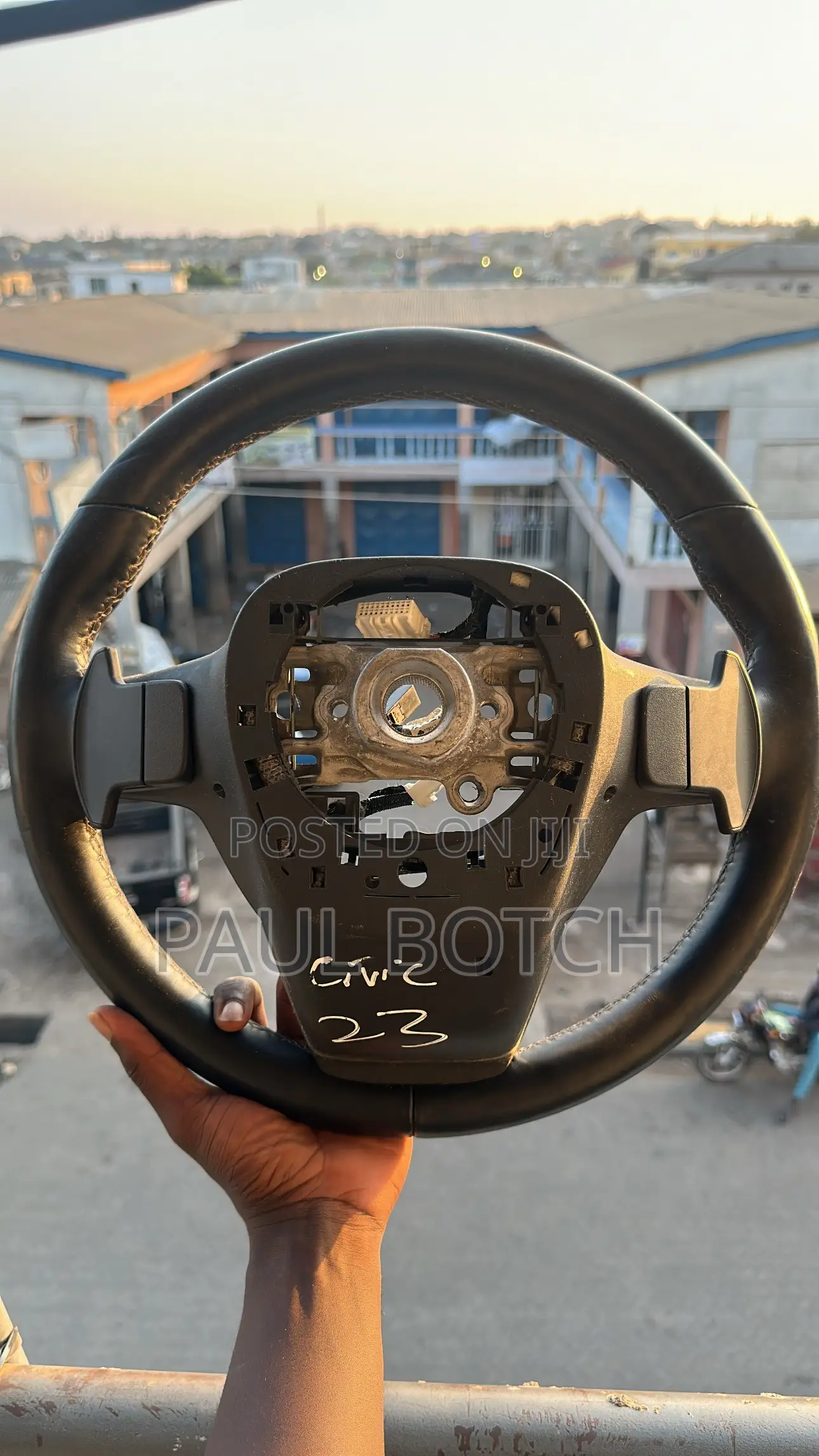 2023 Honda Civic Steering Wheel (Without Airbag)
