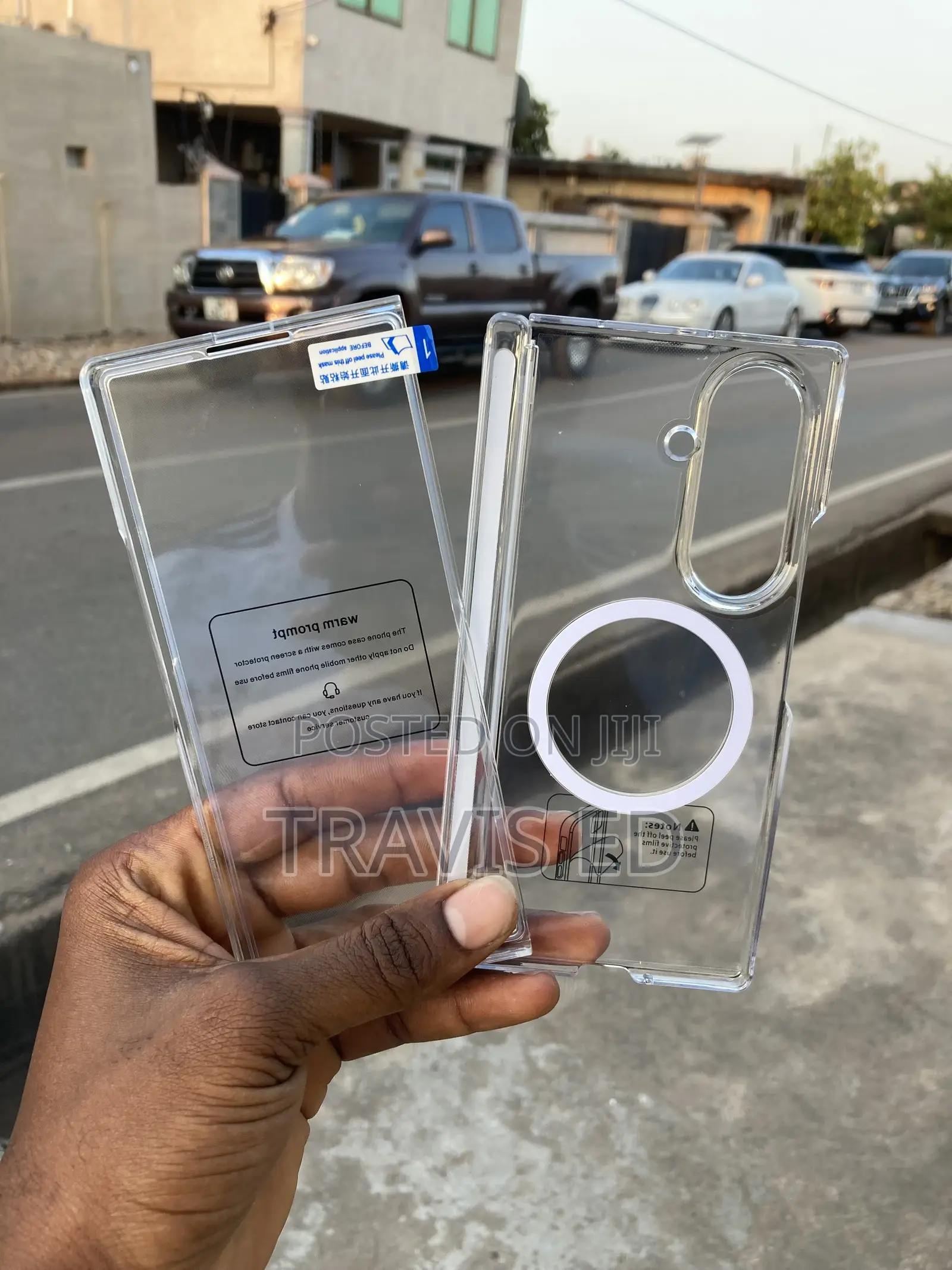 Transparent Fold Case
