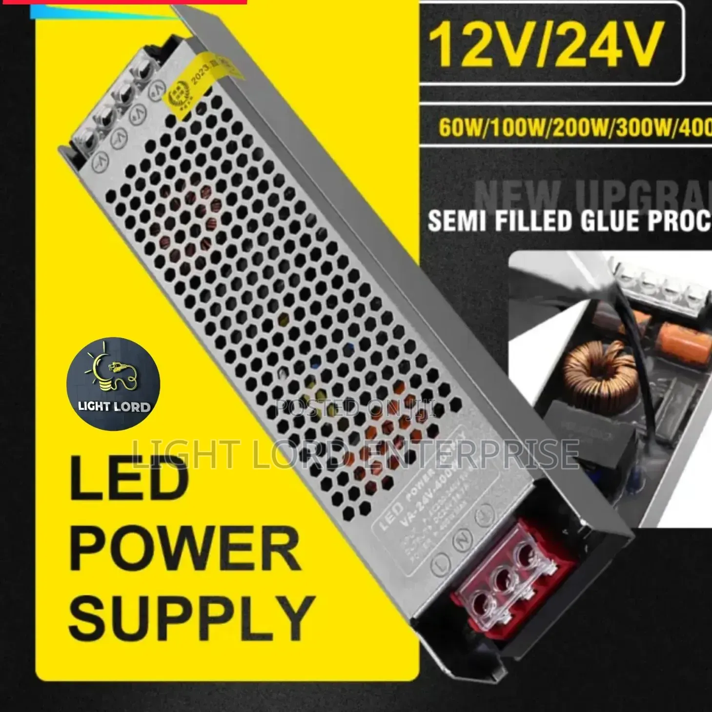 Coolant Supprem 24v Led Power Supply 400watts