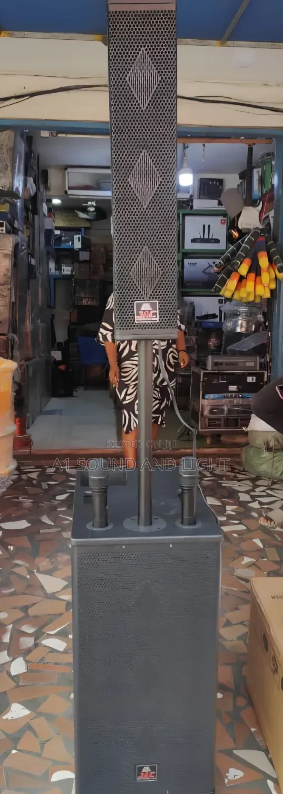 JAC 999 Active Speaker System With Microphones