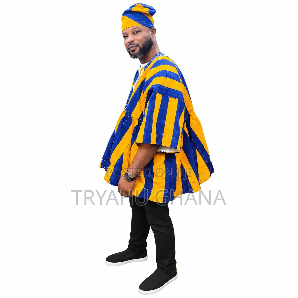 Shop Premium Ghanaian Traditional Batakari Wear |Tryahu Price in Ghana