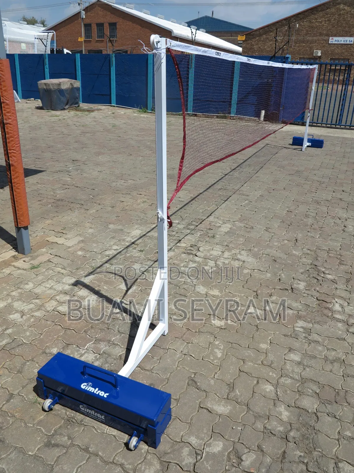 Badminton Post With Net