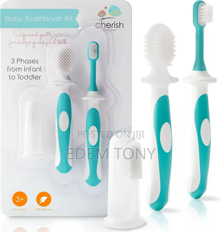 Cherish Baby Care Baby Toothbrush Kit (3–24 Months)