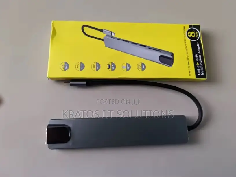 8 in 1 Type-C USB Adapter