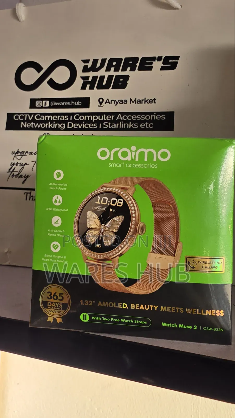 Oraimo Watch Muse 2 OSW-833N