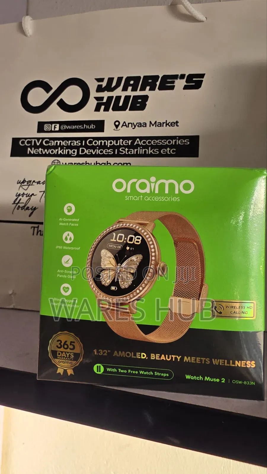 Oraimo Watch Muse 2 OSW-833N
