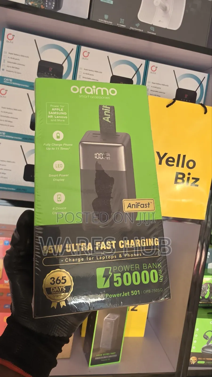 50,000mah Oraimo Powerbank 85 Ultrq