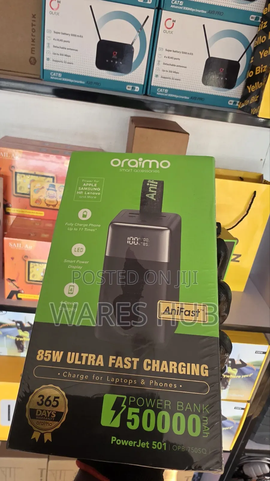 50,000mah Oraimo Powerbank 85 Ultrq