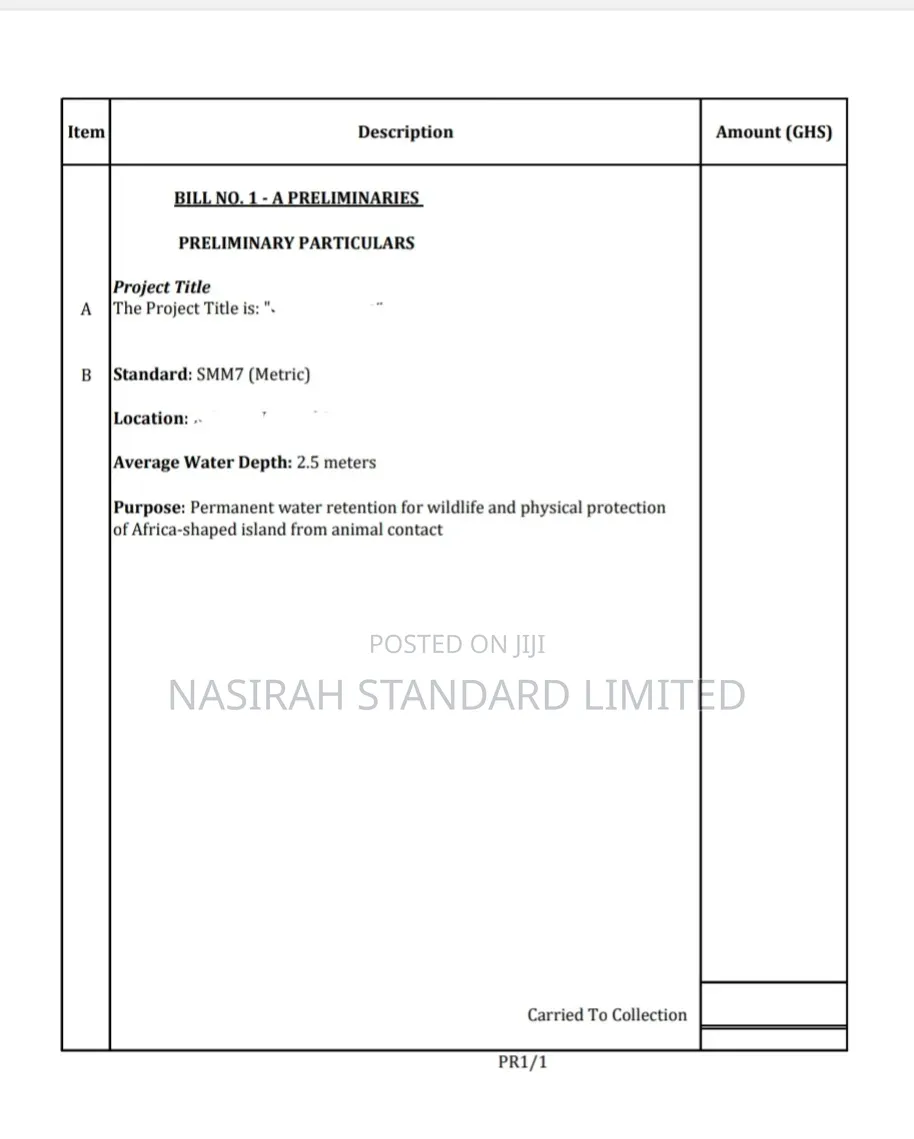 Quantity Surveying