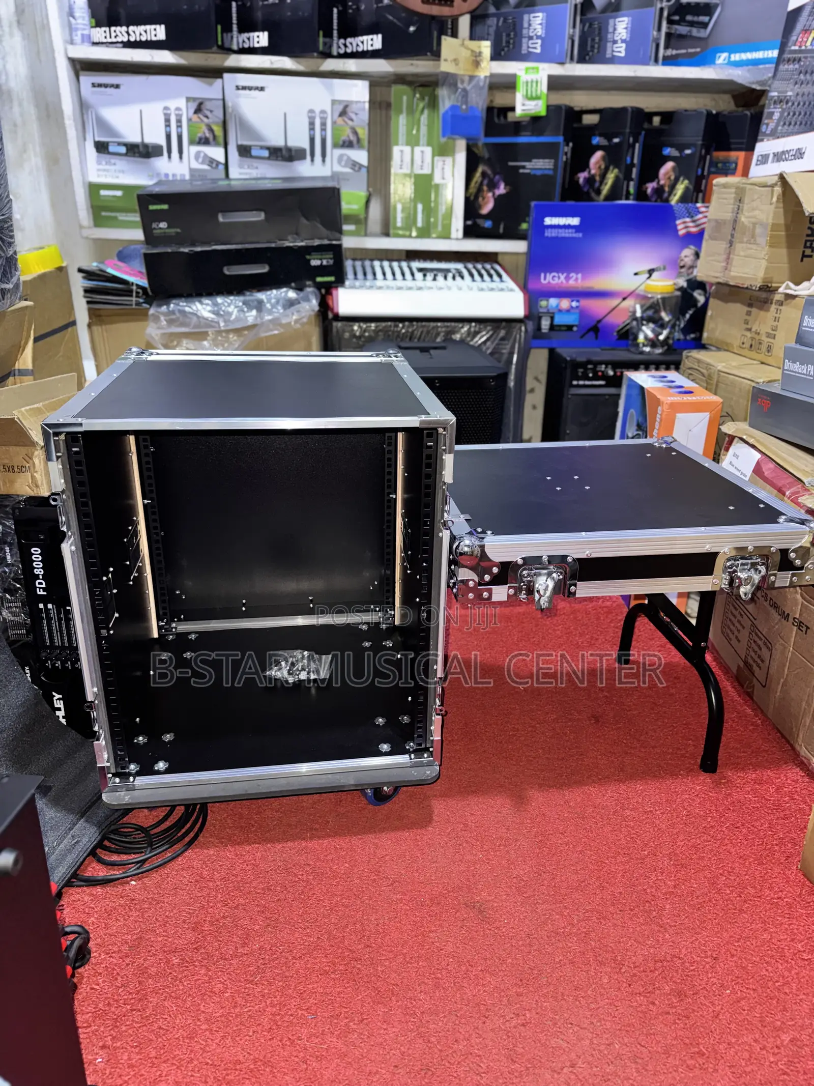 12u Amplifier Rack