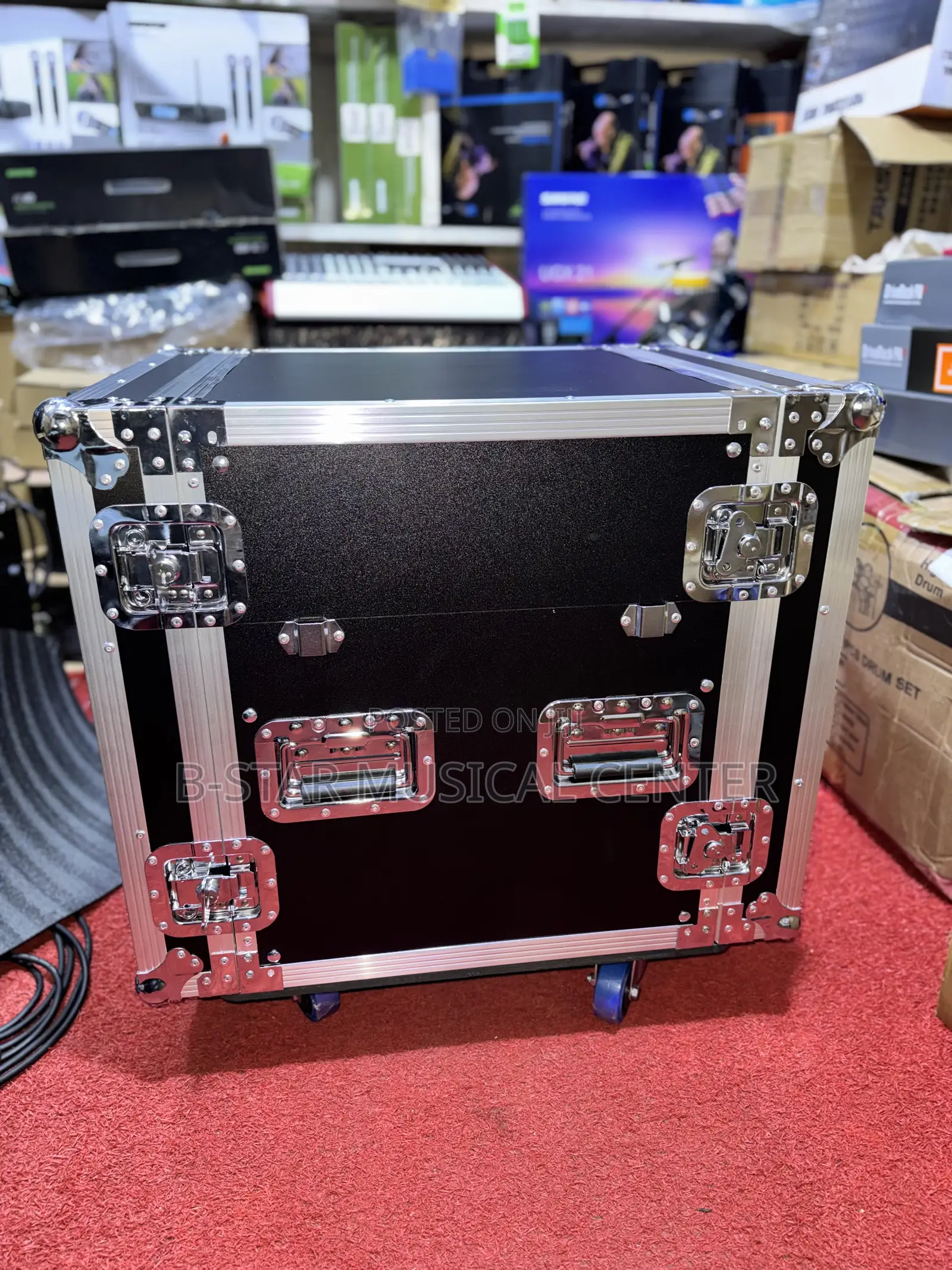 12u Amplifier Rack