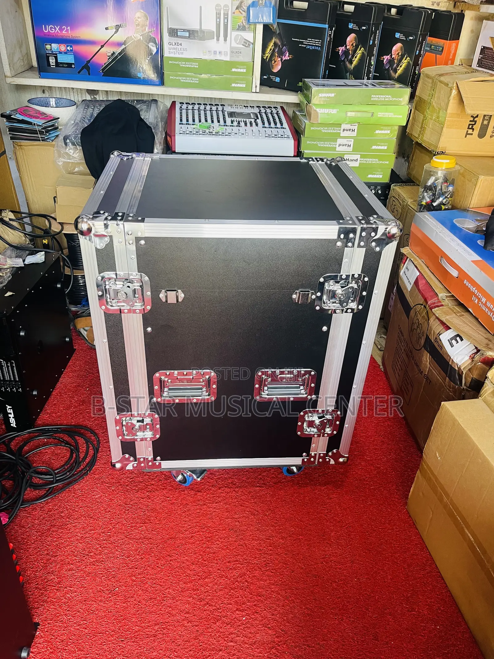 14u Amplifier Rack