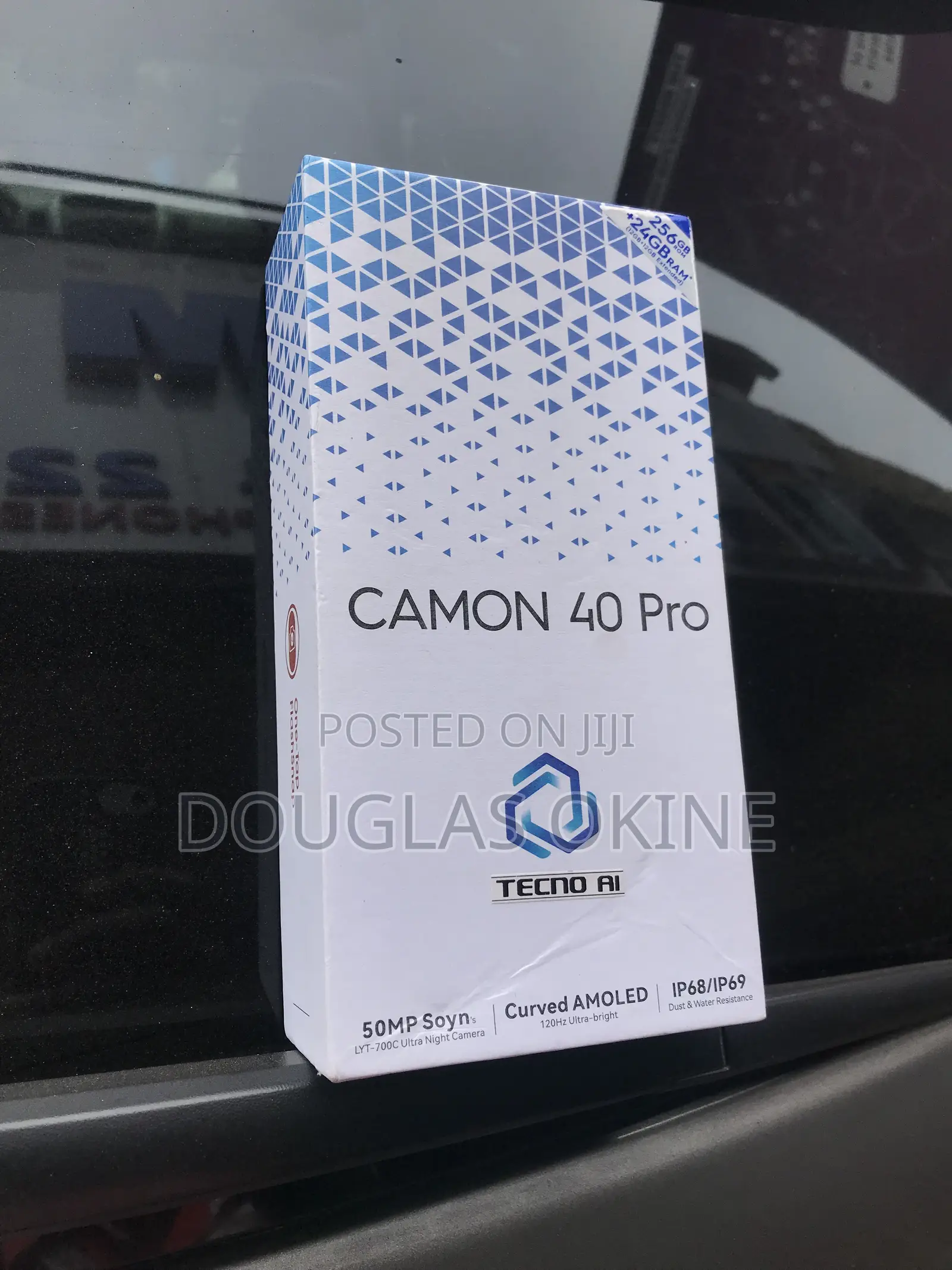 New Tecno Camon 40 Pro 4G 256 GB Black