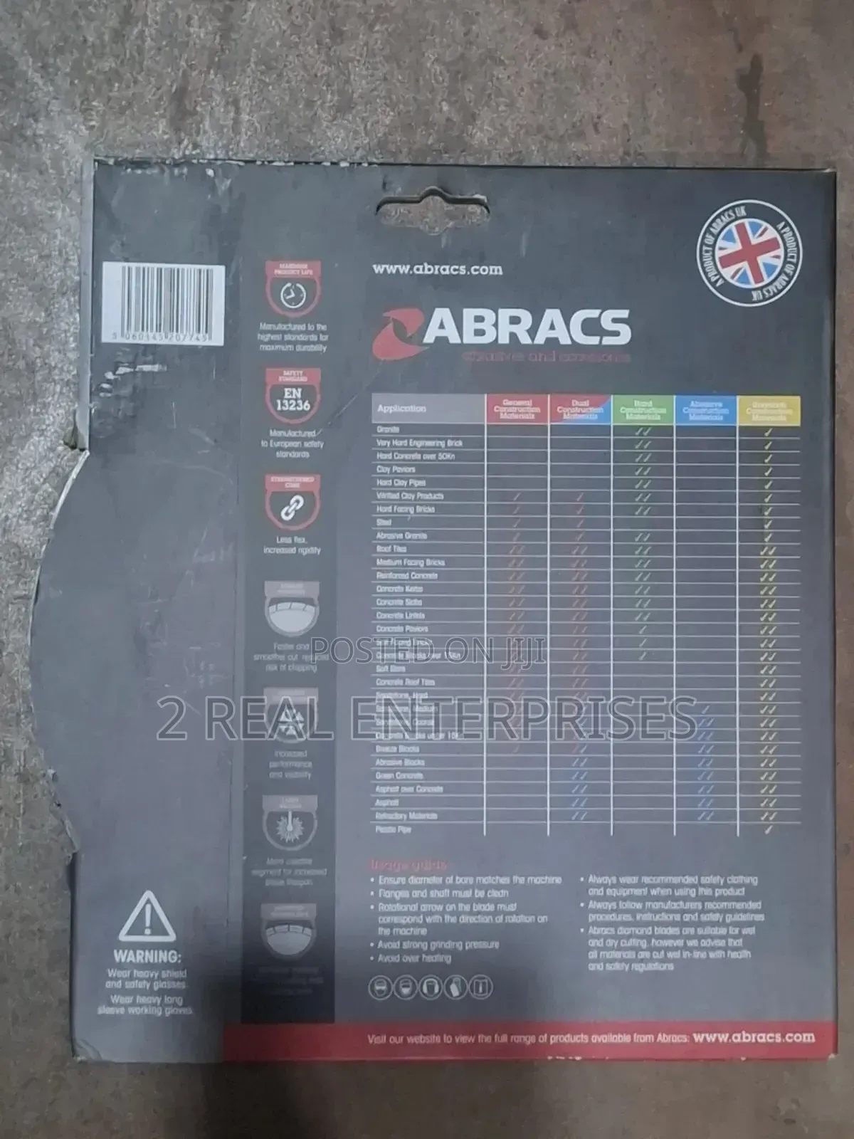 Abracs 230mm Trade Diamond Cutting Blade