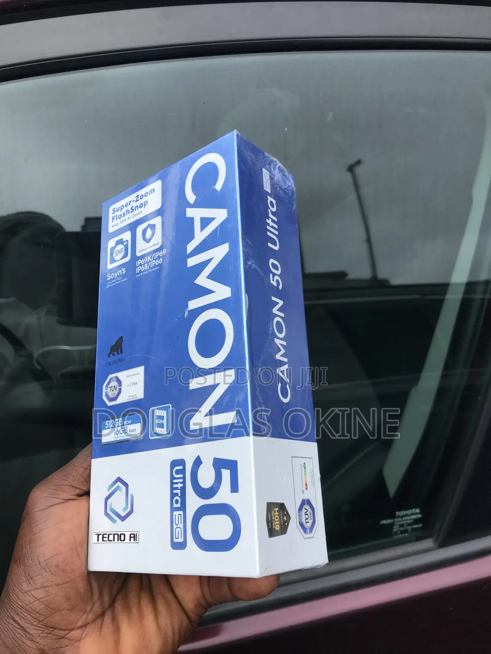 New Tecno Camon 50 Ultra 512 GB Black