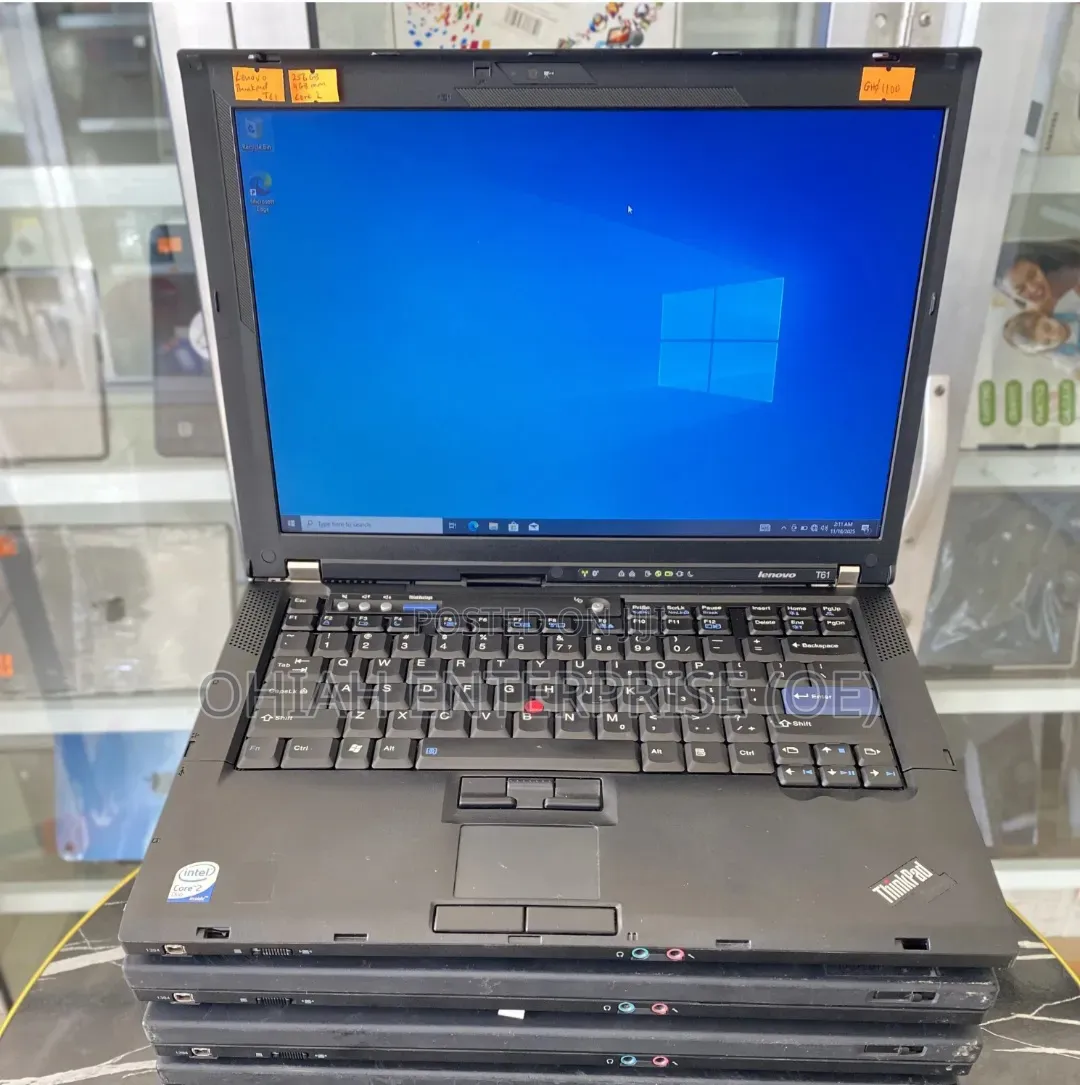 Laptop Lenovo ThinkPad T61 4GB Intel Core 2 Duo HDD+SSD 256GB