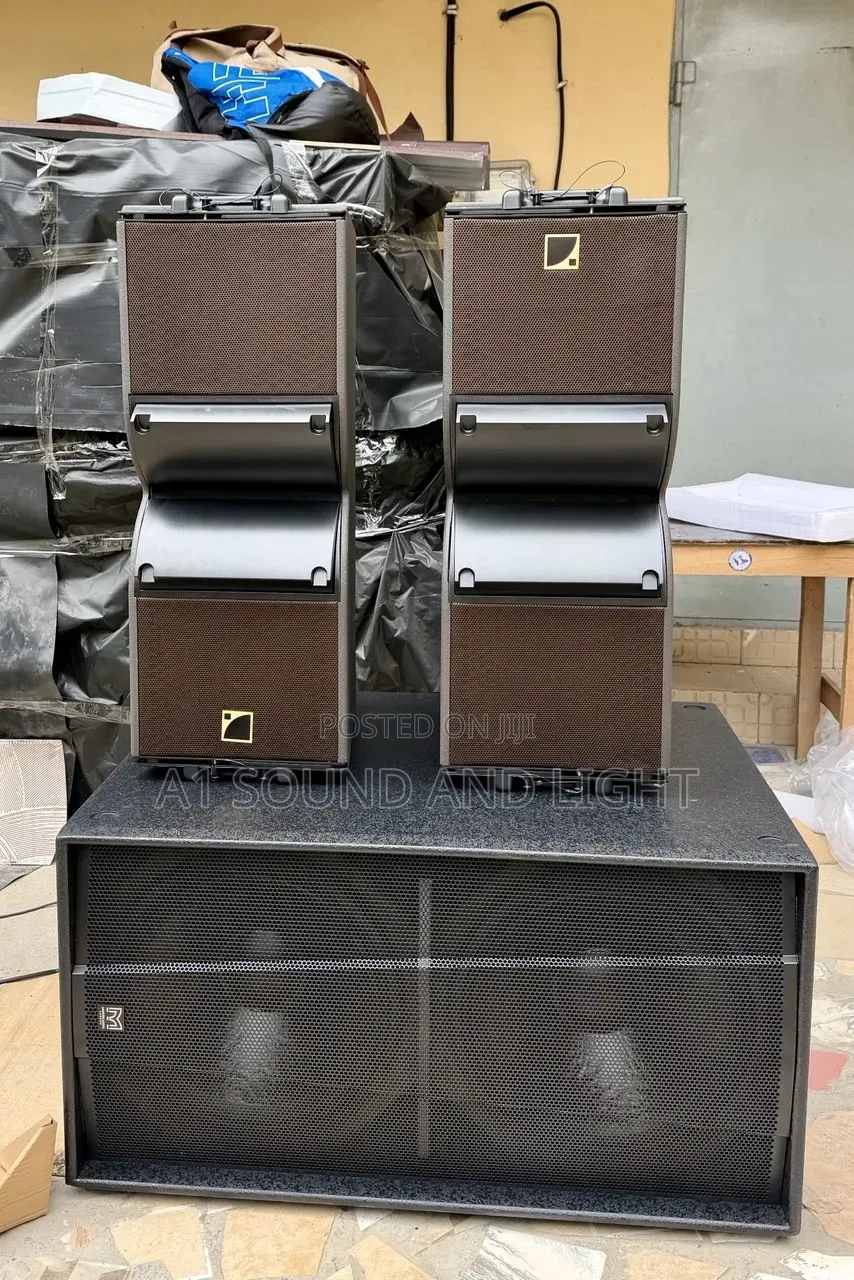 Mini Line Array Set - [2 TOPS, 1 Bass]