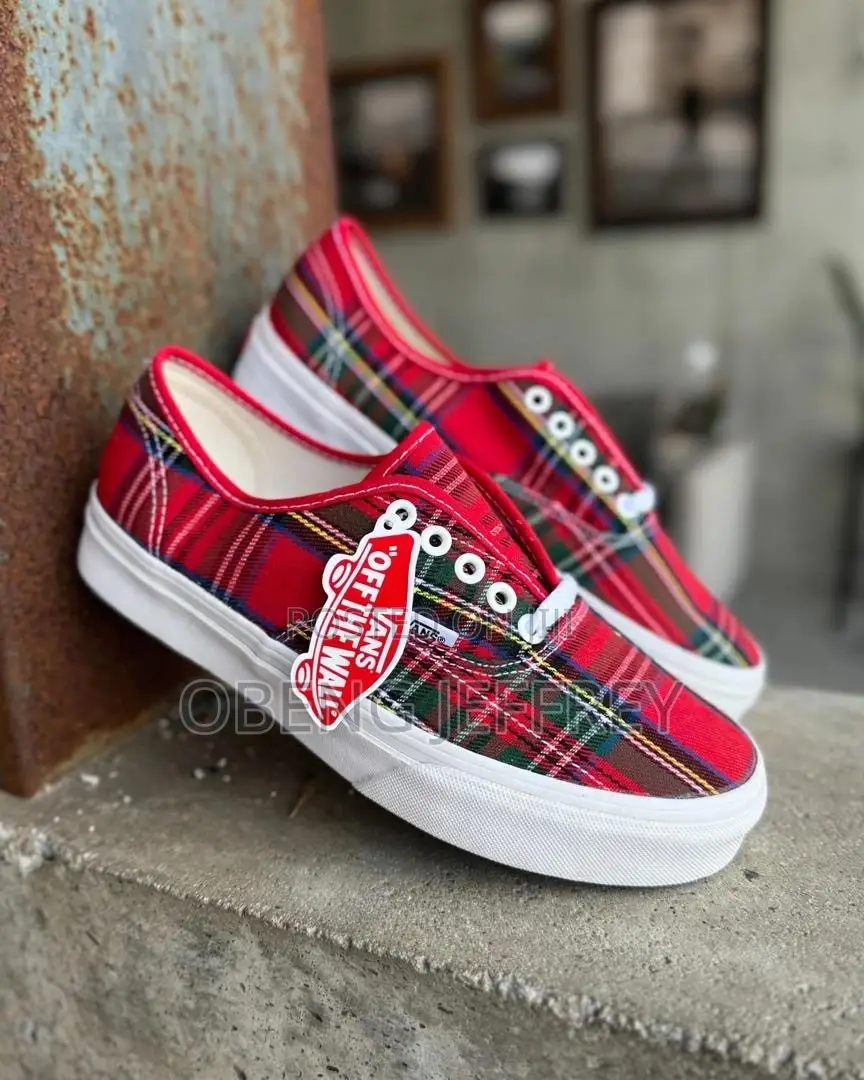 Original Vans Pendleton Red Plaid