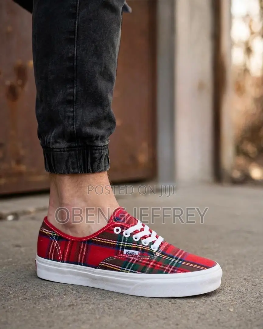Original Vans Pendleton Red Plaid
