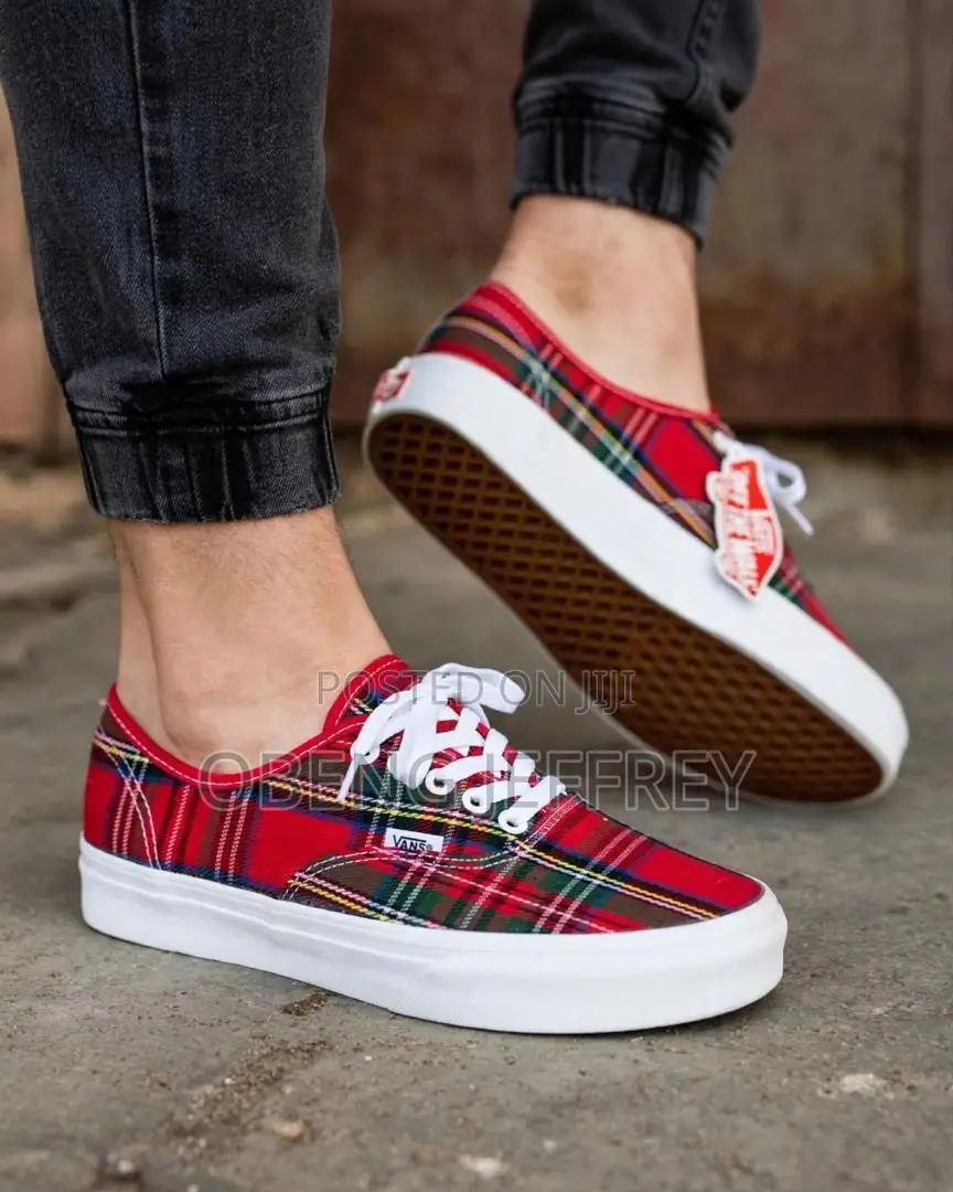 Original Vans Pendleton Red Plaid