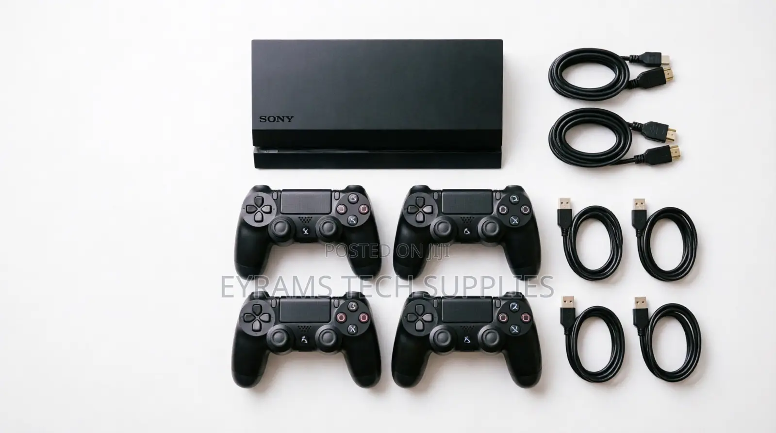 PS4 Original 500GB + 1 Voomwa Controller + HDMI + Power