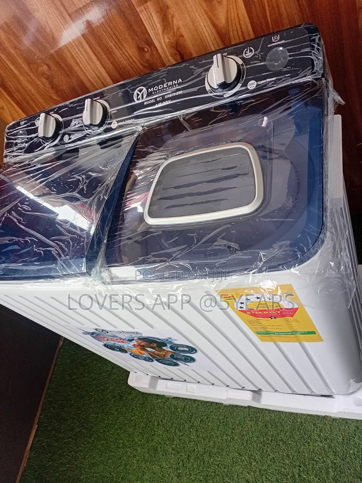 Moderna 96L Washing Machine Twin Tub Washing Machine.