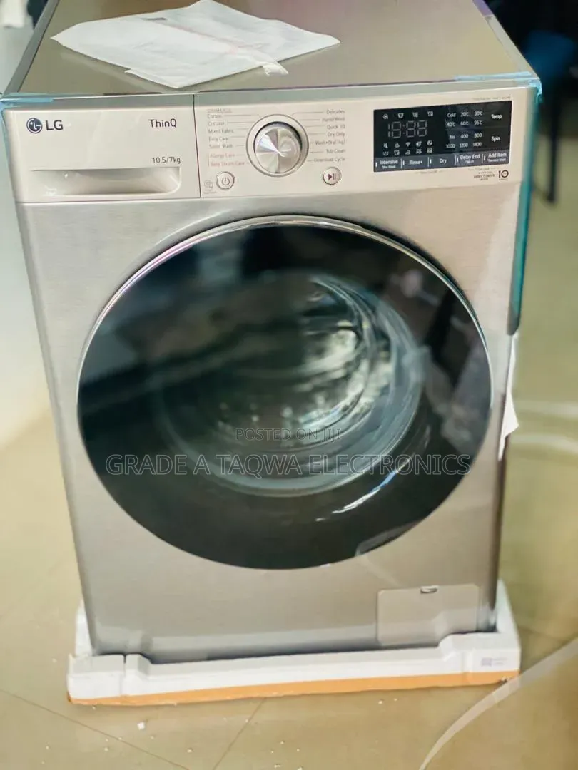 Efficiency LG 10.5 Wash and Dry Washing Machine