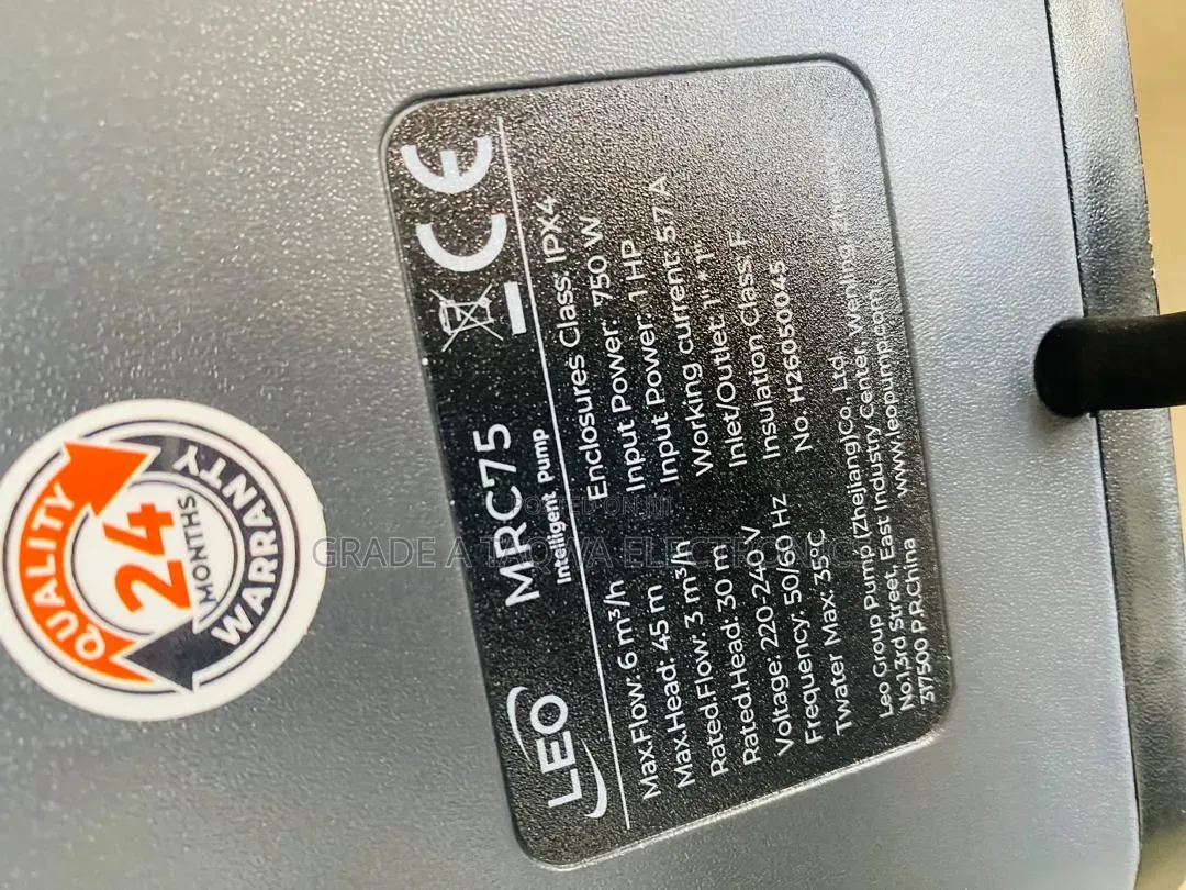 Smart Leo MRC75 Intelligent Pump