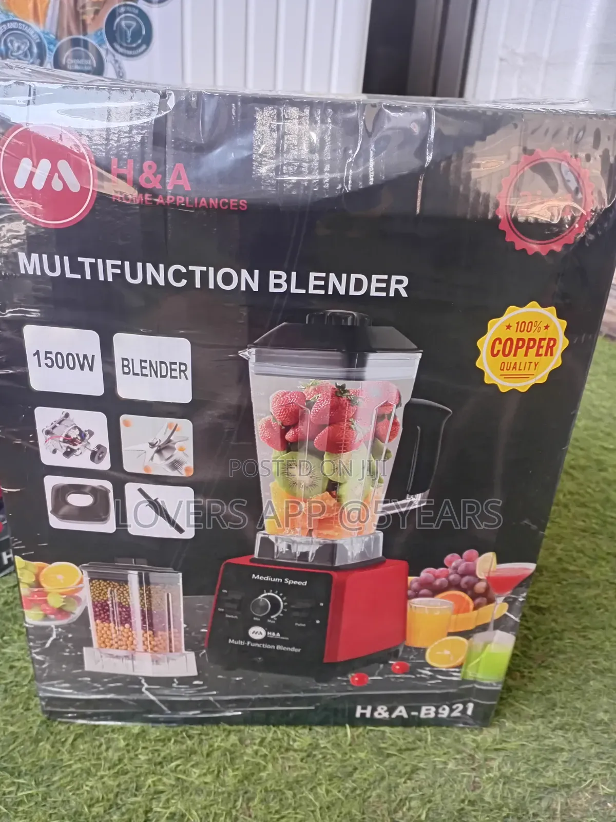 H&A Multifunction Blender Copper Blender