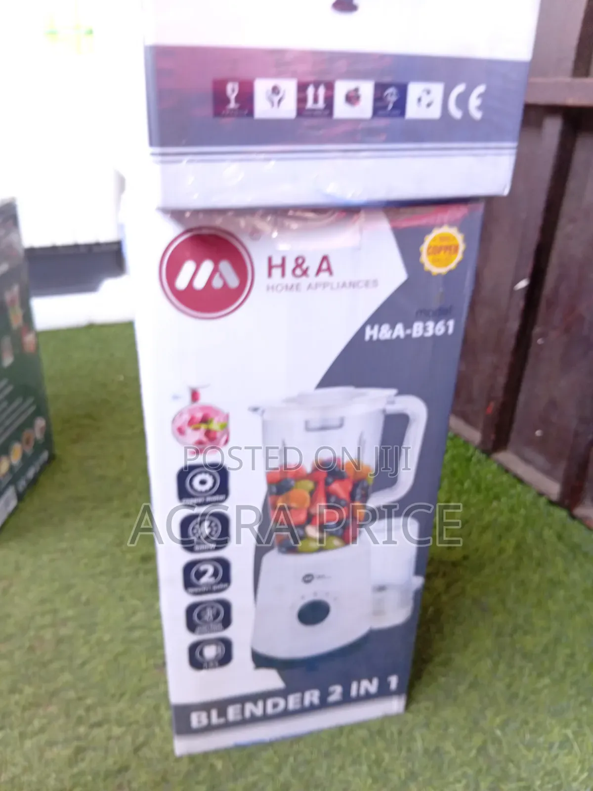 H&A 2 in 1 Blender -Healthy Blending