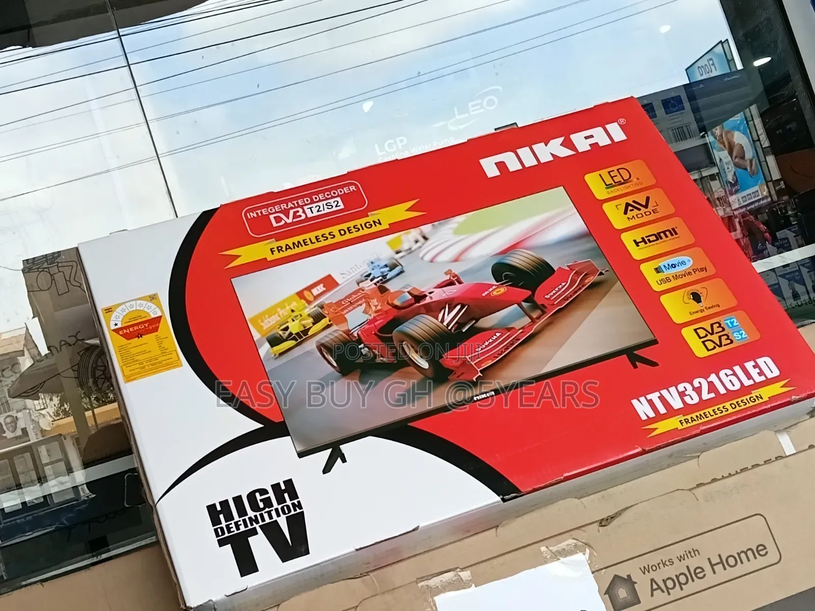 Nikai TV - Hdmi, USB, Av - Ready to Use