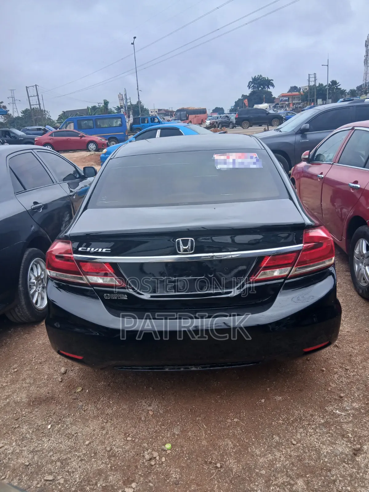Honda Civic EX-L 4dr Sedan (1.8L 4cyl CVT) 2015 Black