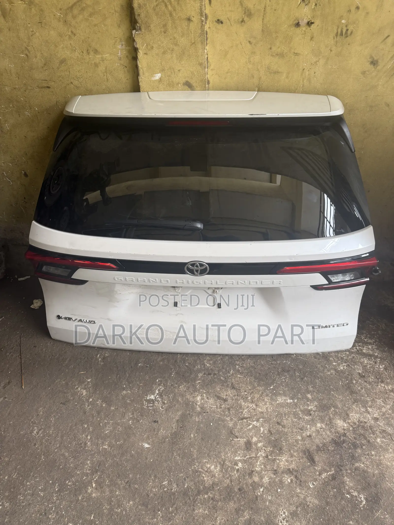 Toyota Grand Highlander 2024–2026 Boot Complete Available