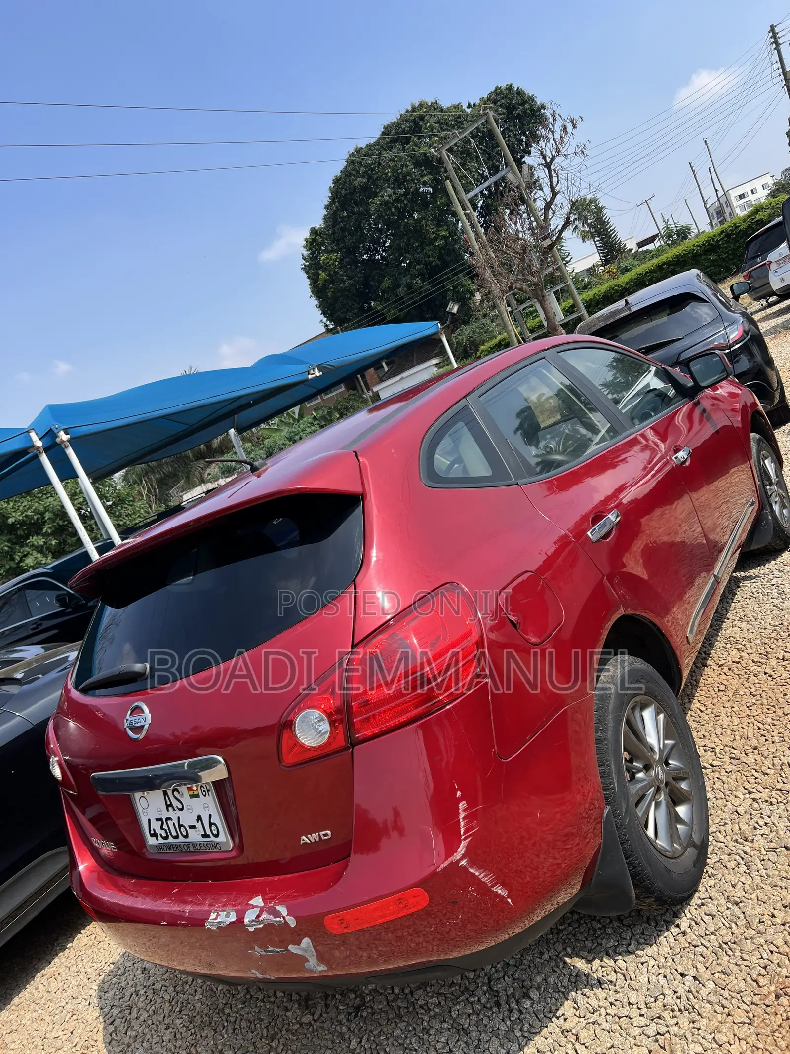 Nissan Rogue 2010 Red