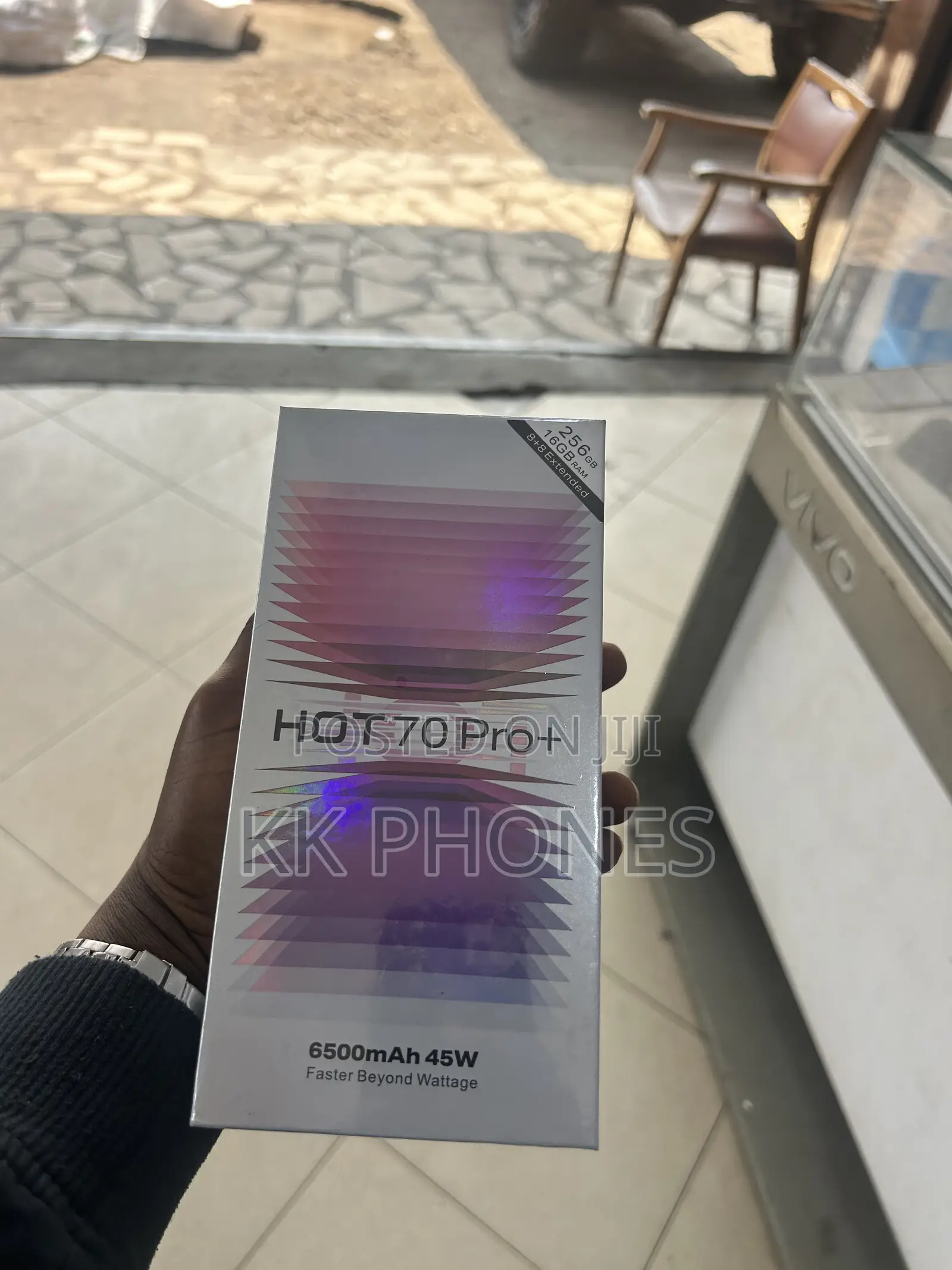New Infinix Hot 70 Pro 5G+ 256 GB Black