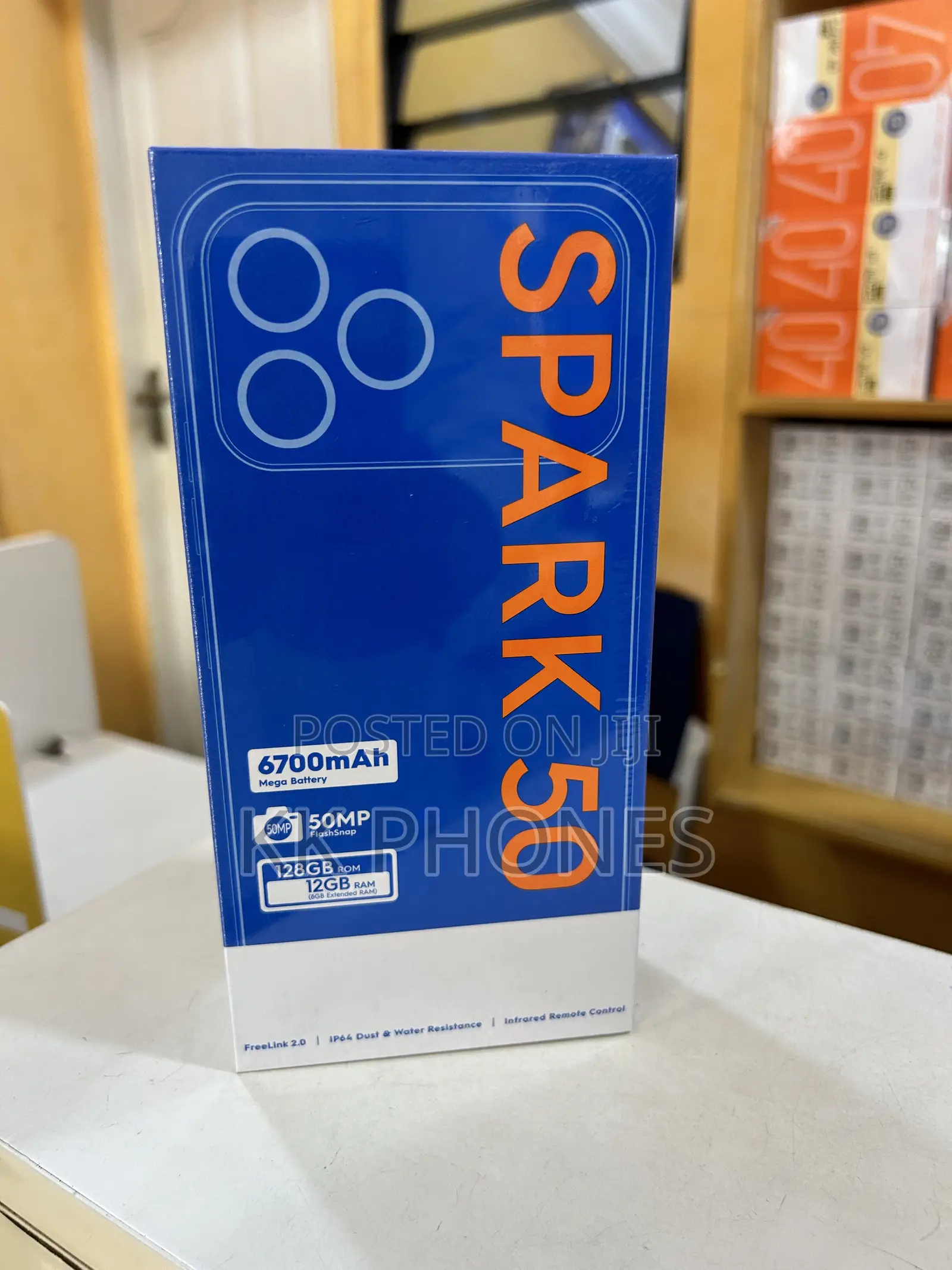 New Tecno Spark 50 128 GB Black