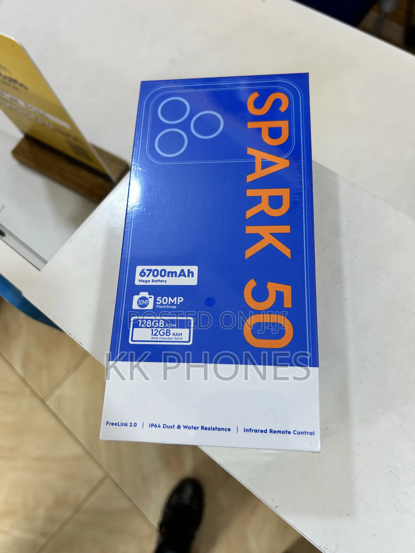 New Tecno Spark 50 128 GB Black